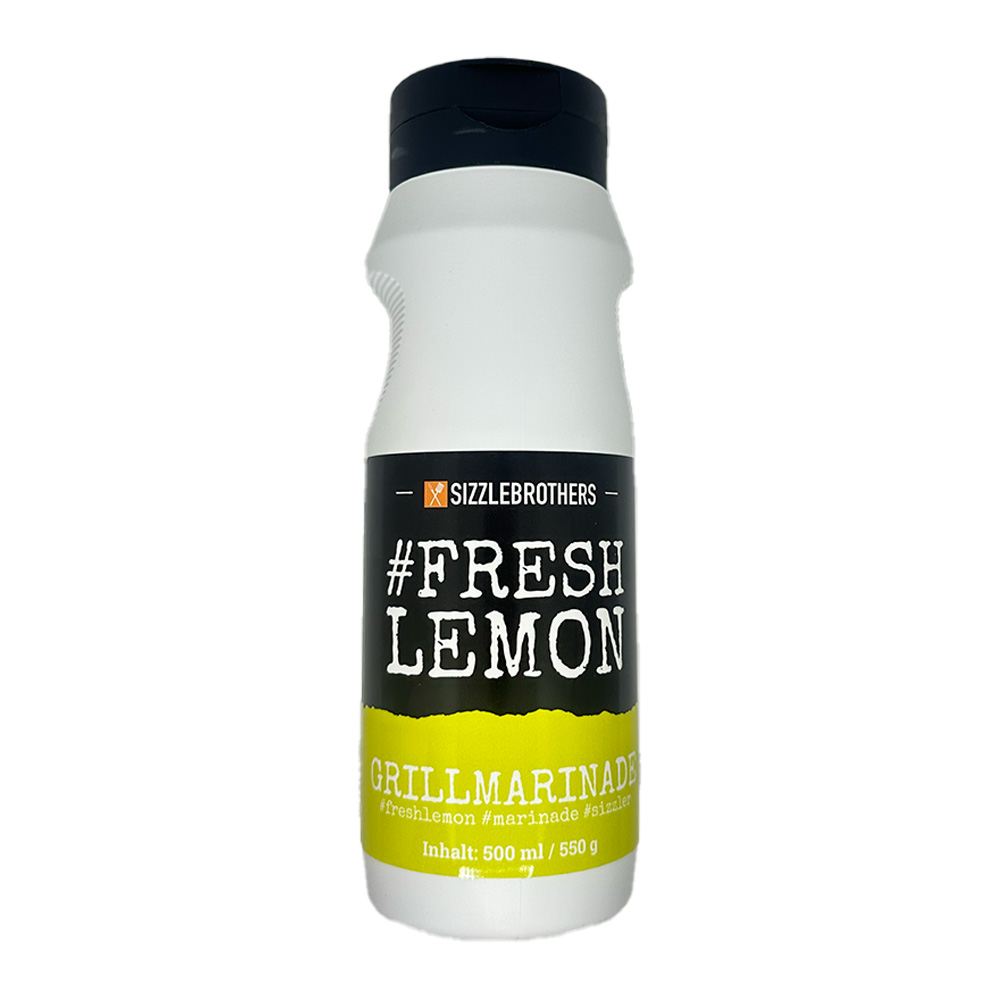 SIZZLE Brothers "#Fresh Lemon" Grillmarinade 500ml