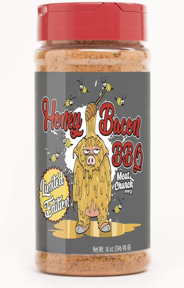 Meat Church BBQ   "Honey Bacon BBQ Rub " 396 g Streuer