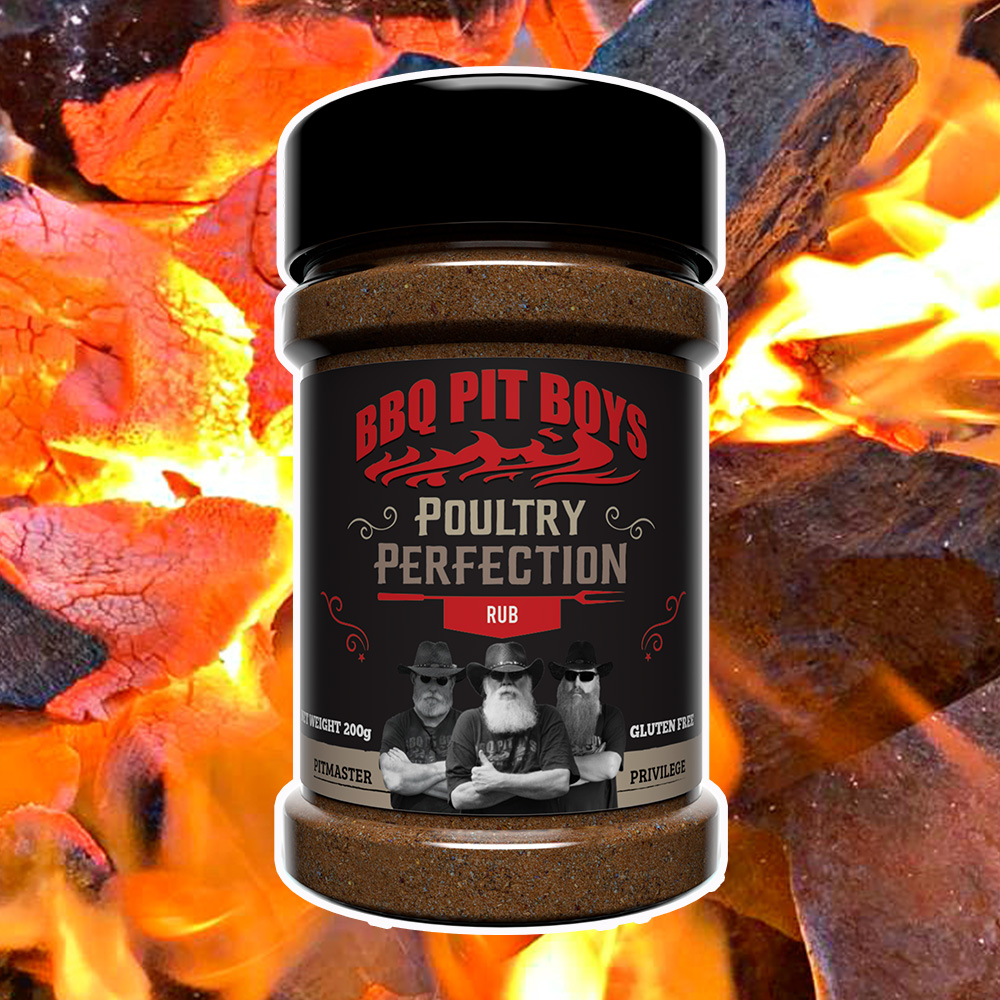 BBQ PIT BOYS "Poultry Perfection Rub" 200g Streuer