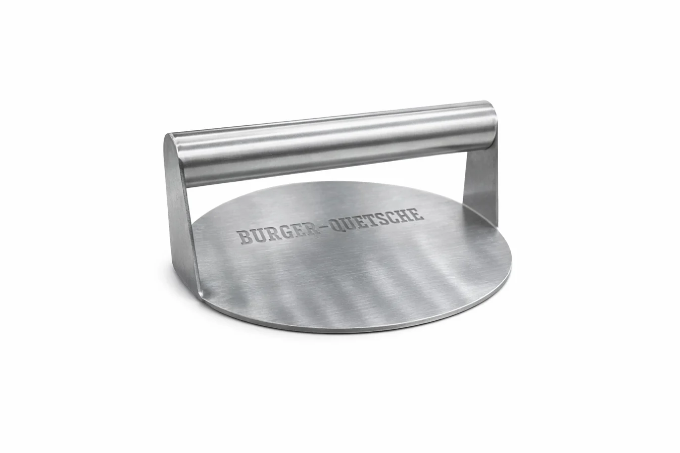 Burger-Quetsche Burgerpresse aus Edelstahl – Smash Burger Presse für Grill & Plancha