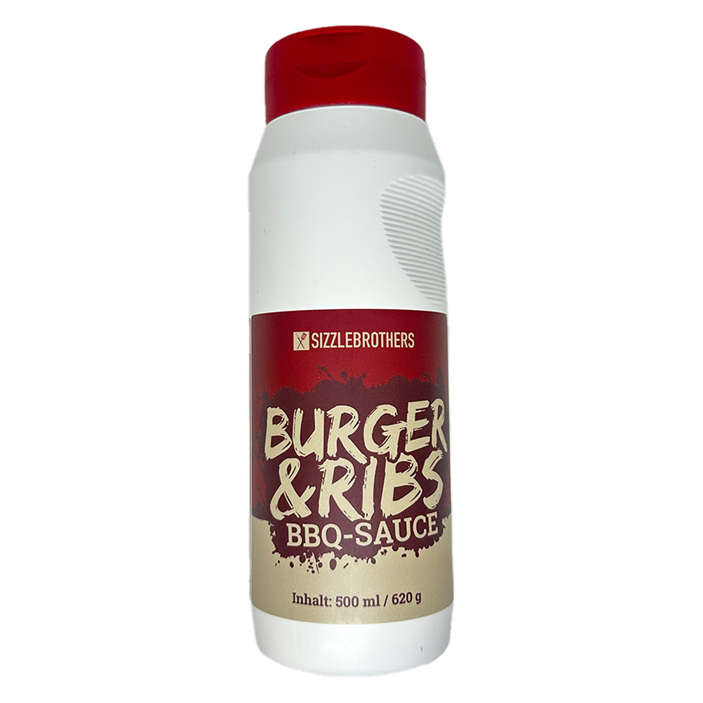 SIZZLE Brothers "Burger&Ribs BBQ Sauce" 500ml