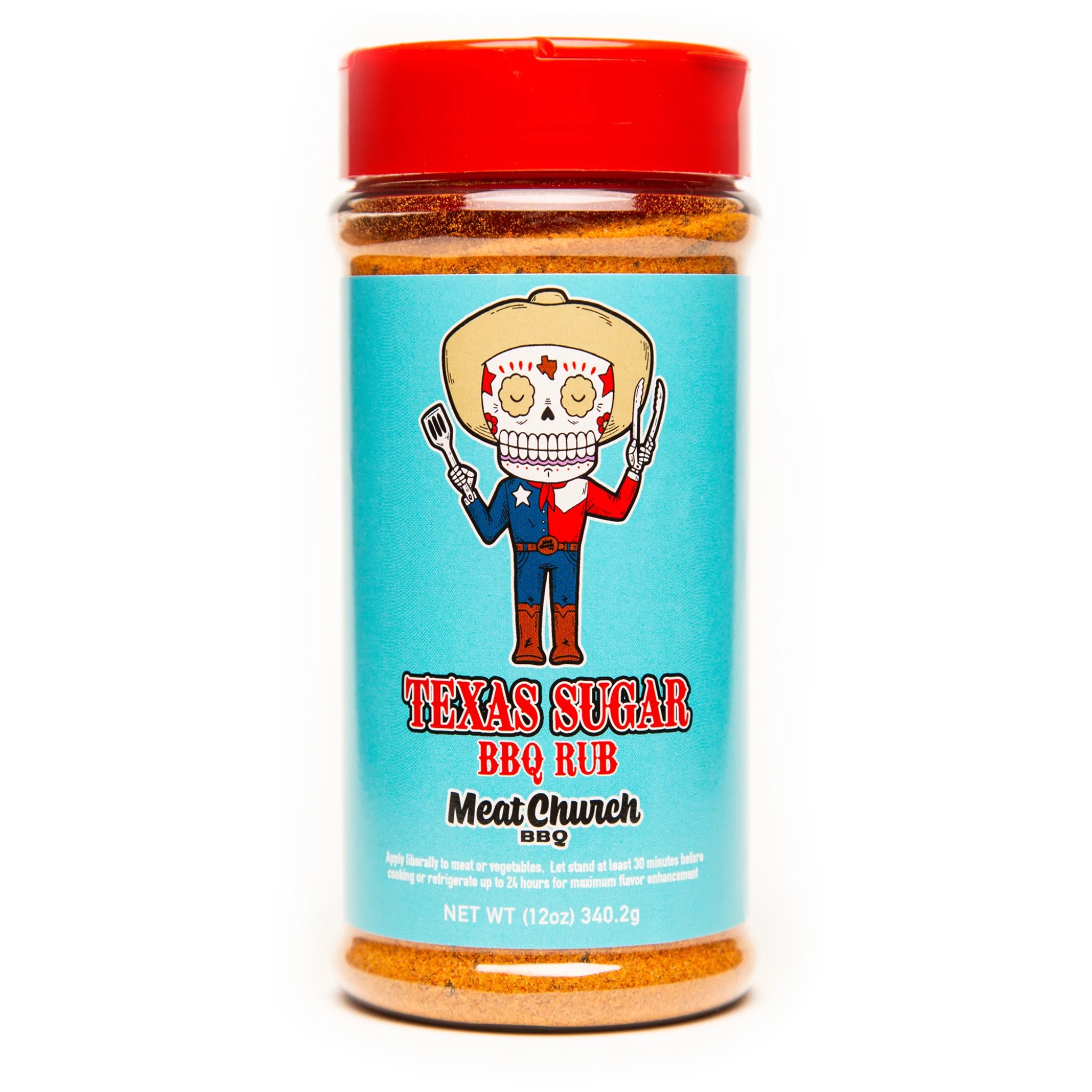 Meat Church BBQ   "Texas Sugar  BBQ Rub " 340 g Streuer