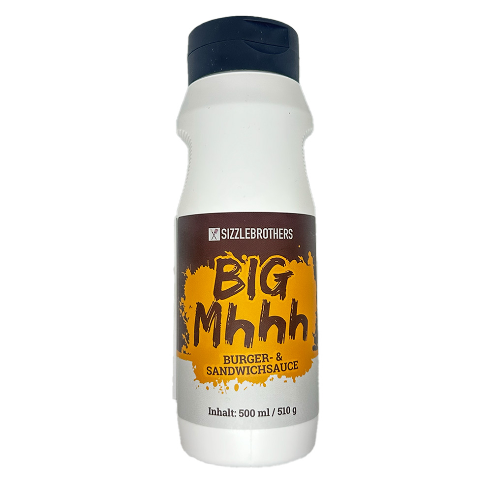 SIZZLE Brothers "BIG Mhhh Burger&Sandwichsauce" 500ml