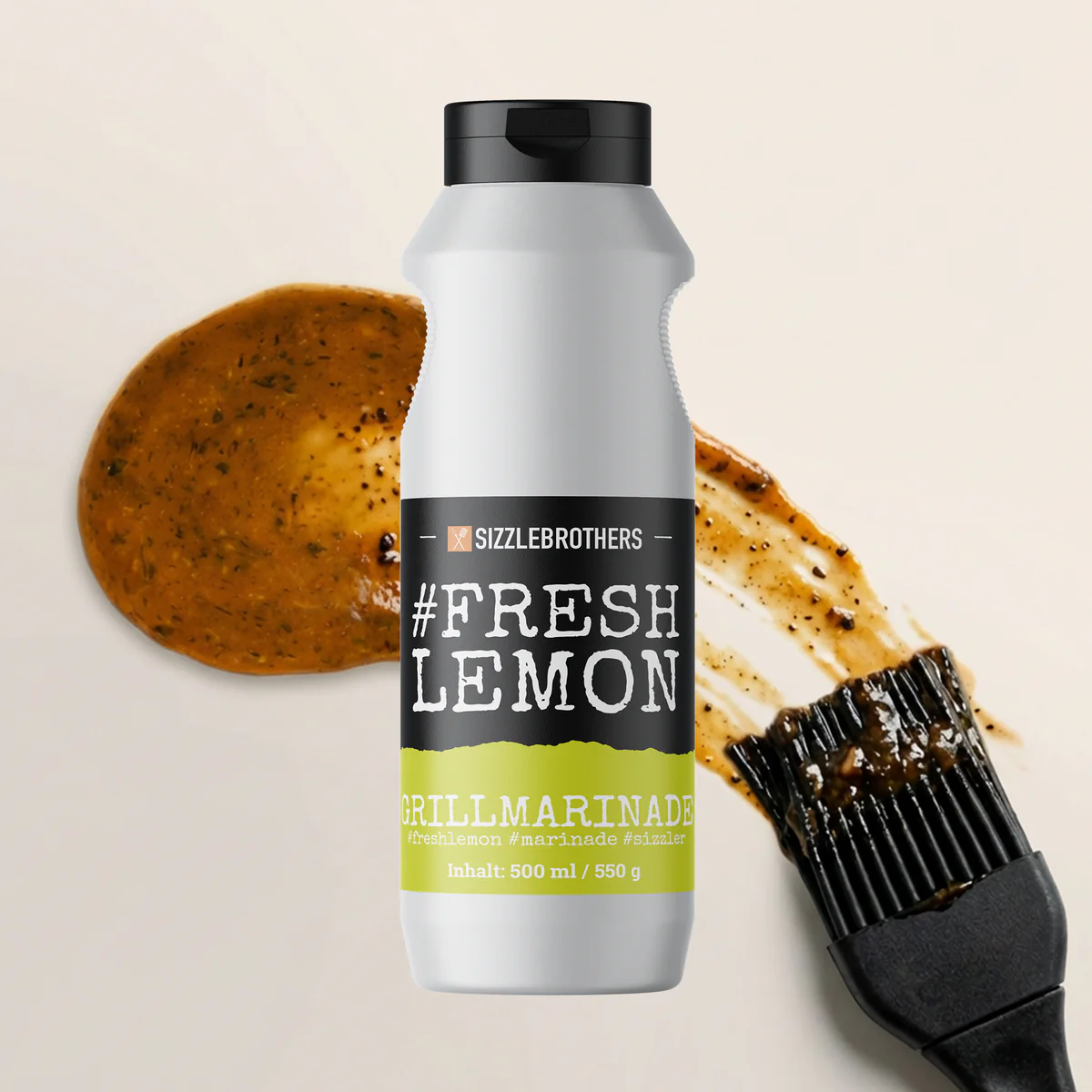 SIZZLE Brothers "#Fresh Lemon" Grillmarinade 500ml