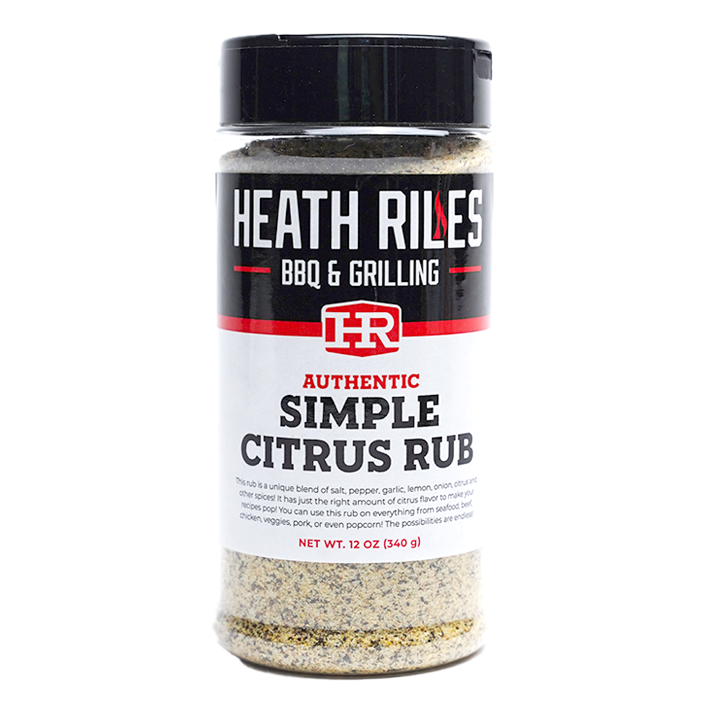 HEATH RILES BBQ " SIMPLE CITRUS RUB" 340g