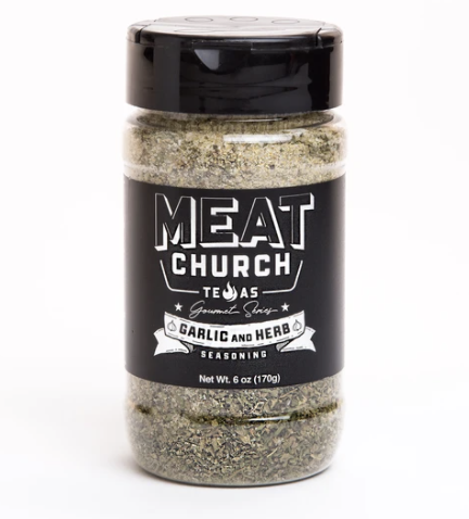 Meat Church BBQ Gourmet Series " Garlic & Herb "170g Streuer