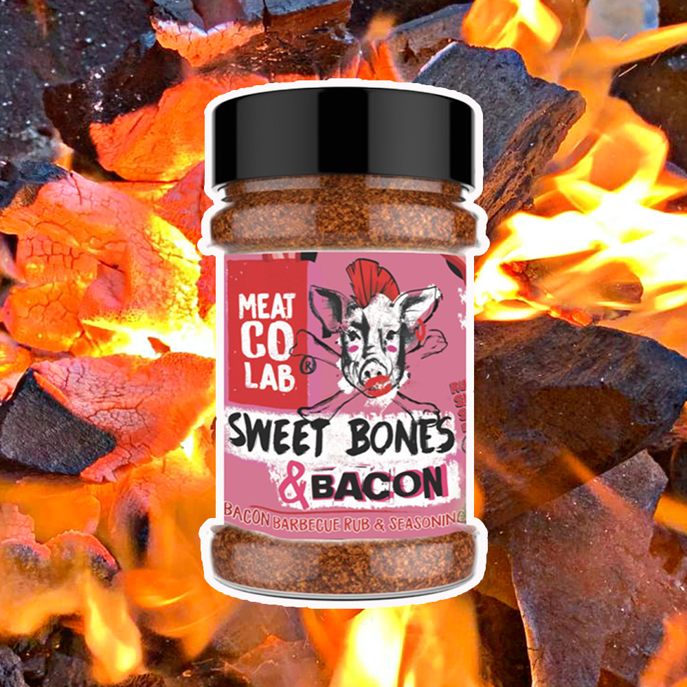 Angus & Oink "Sweet Bones & Bacon " BBQ RUB 220g Streuer