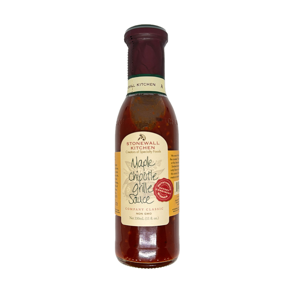 STONEWALL KITCHEN "Maple Chipotle Grille Sauce" 330ml Flasche