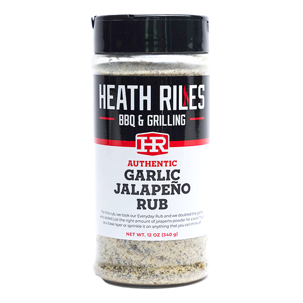 HEATH RILES BBQ " GARLIC JALAPENO RUB" 340g