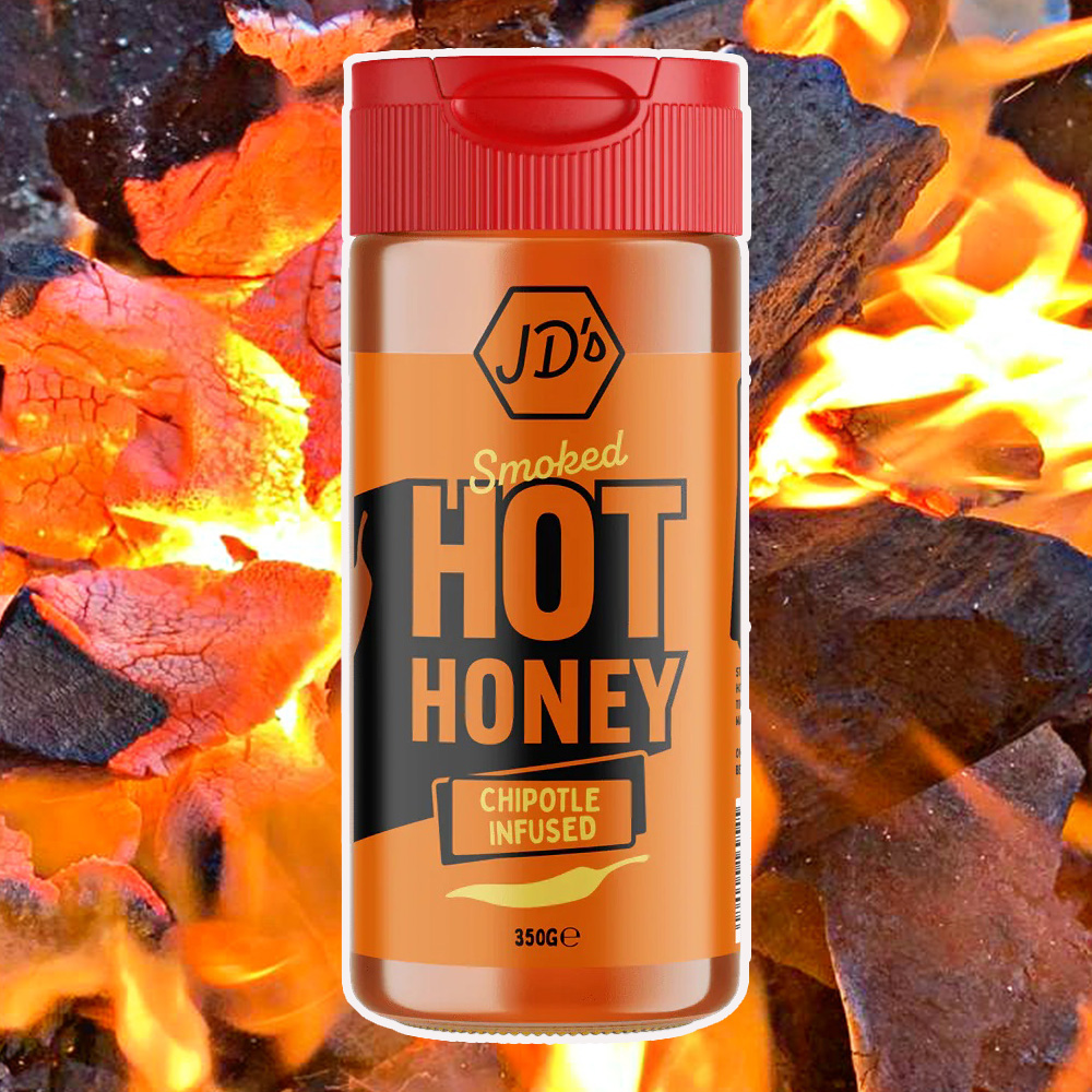 JD`s Hot Honey "Smoked" 350g JD`s Hot Honey "Smoked" 350g