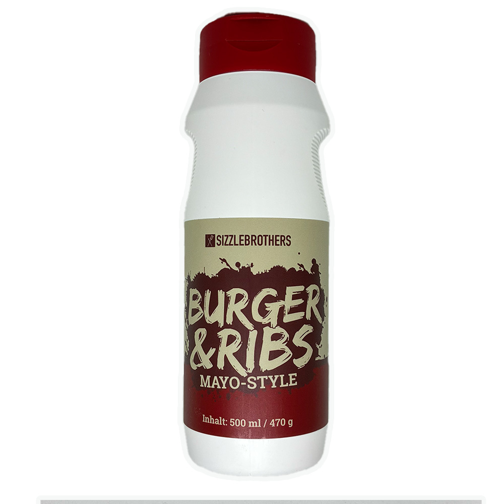 BURGER & RIBS SAUCE MAYO-STYLE  500ml