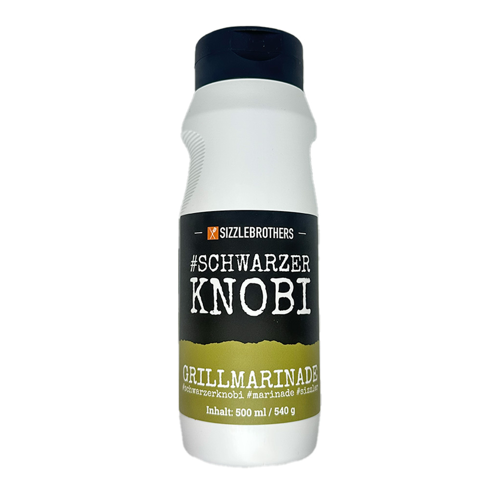 SIZZLE Brothers "#Schwarzer Knobi" Grillmarinade 500ml