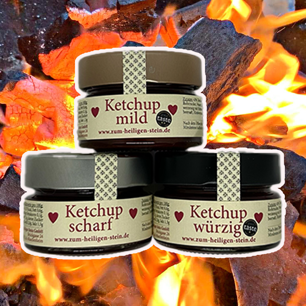 "Zum Heiligen Stein" Ketchup Sortenmix